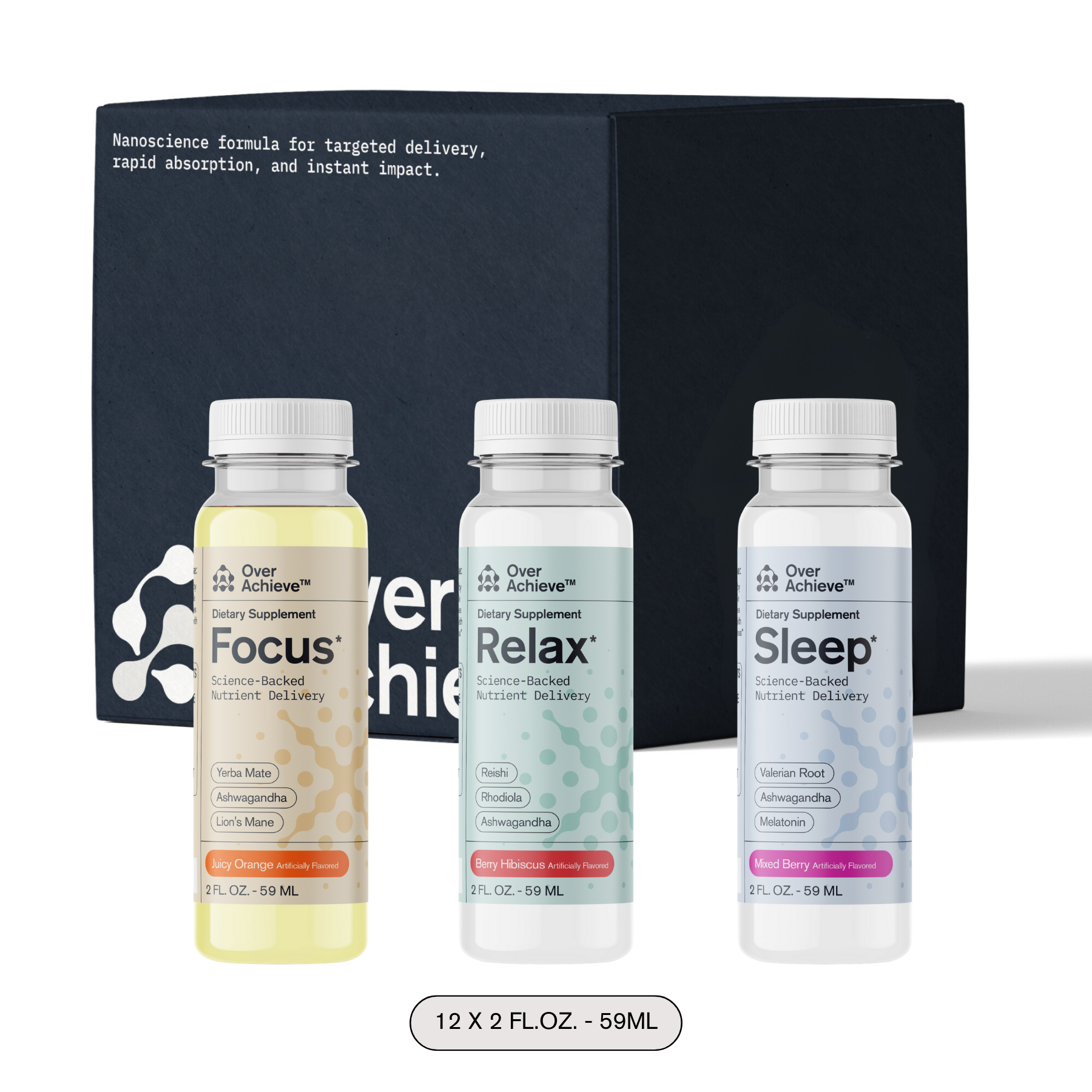 OverAchieve™ Variety Sample - 3 Pack