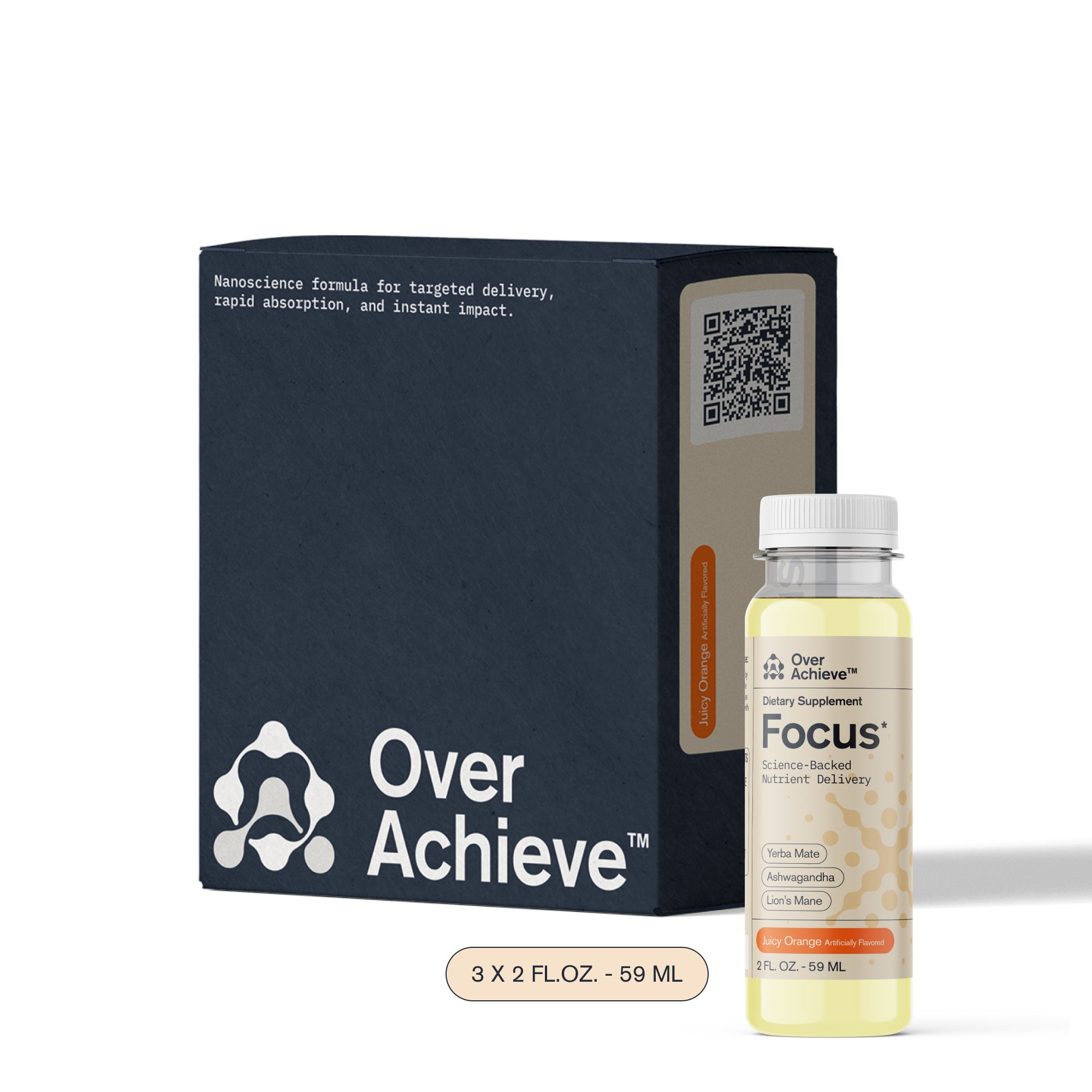 OverAchieve™ Focus Sample - 3 Pack